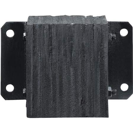 Global Industrial Rubber Dock Bumper 12W x 4.5D x 10H 988026